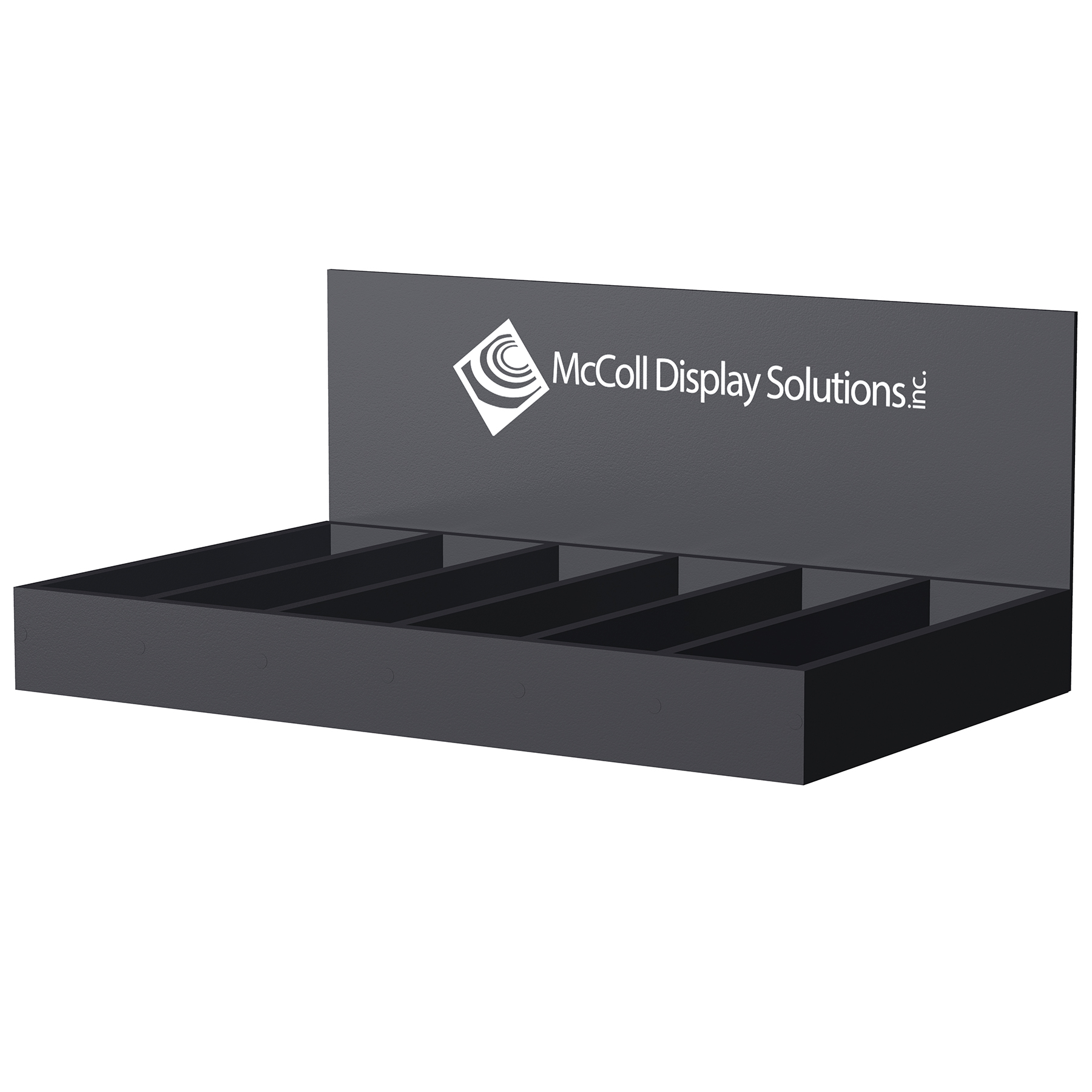 Custom to Your Configuration Countertop Box for Samples Optional Signage Screen Print or Full Color