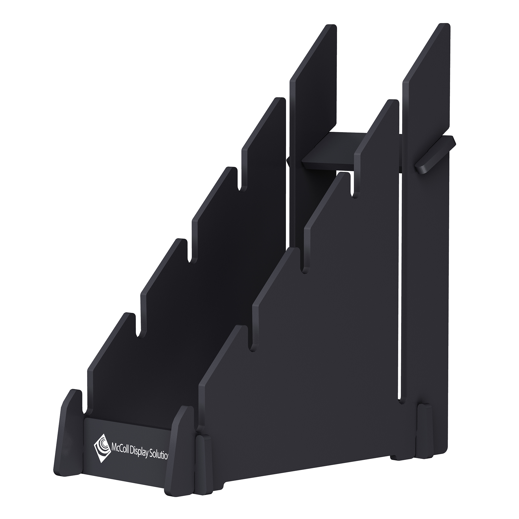 Easy to Assemble Slip Together CD46 Waterfall Rack for Large Sample and more Hardwood Laminate Planks Showroom Displays