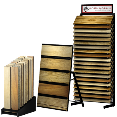 Wood Sample Displays for Hardwood and Laminate Flooring